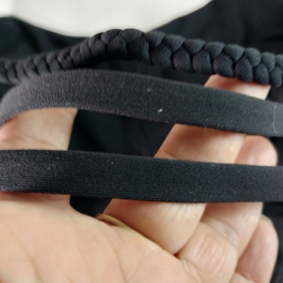 Lululemon Black Halter Top Size 8 - Picture 7 of 9